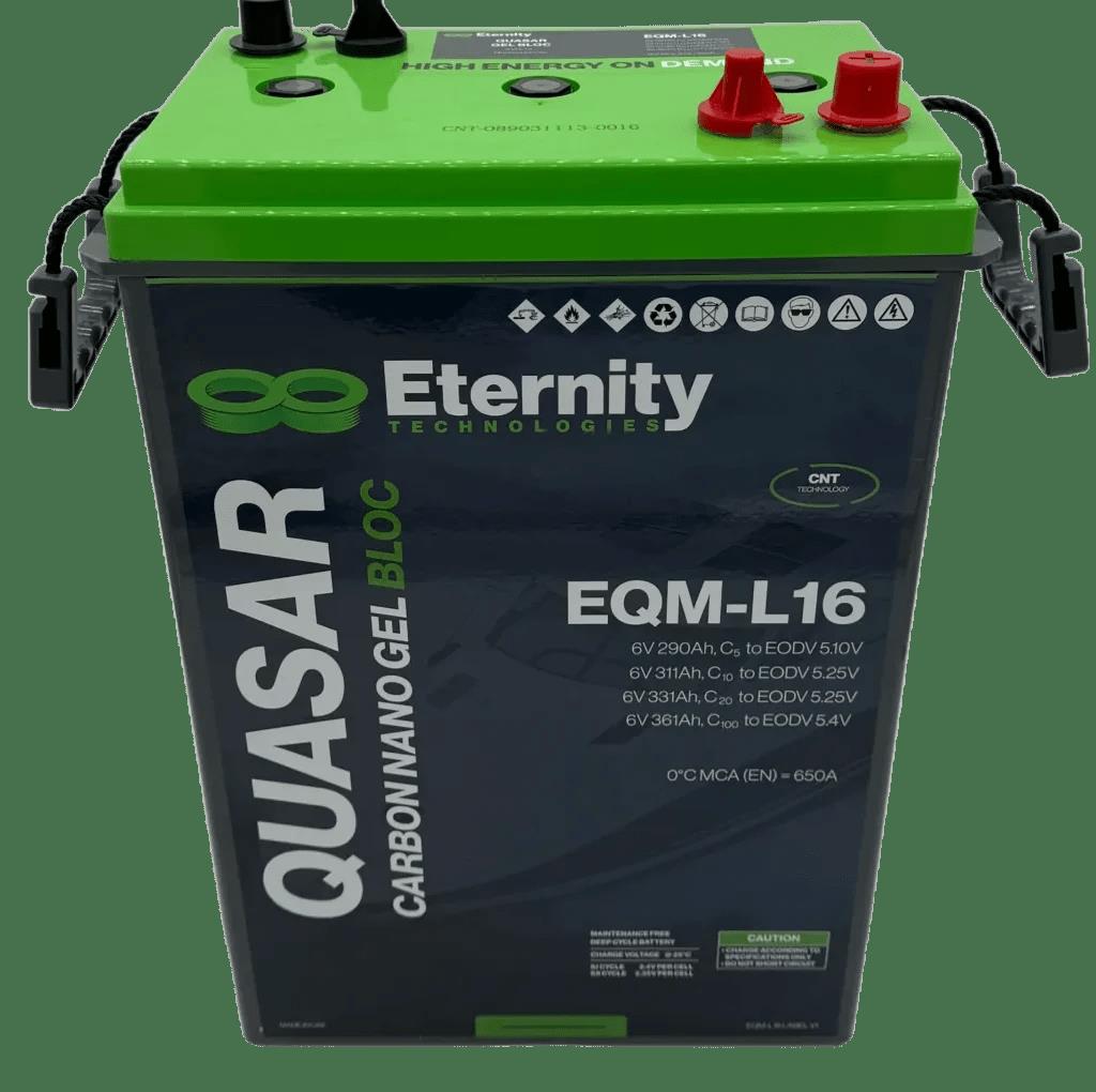 Eternity Quasar EQM-L16 6V 125Ah Gel Deep Cycle Battery